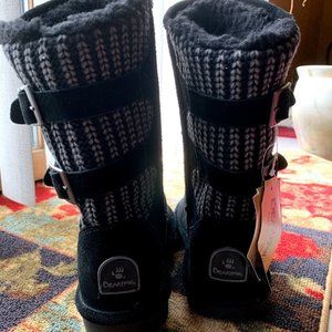 Bearpaw Black Boots, Brand New with Tags, Size 7